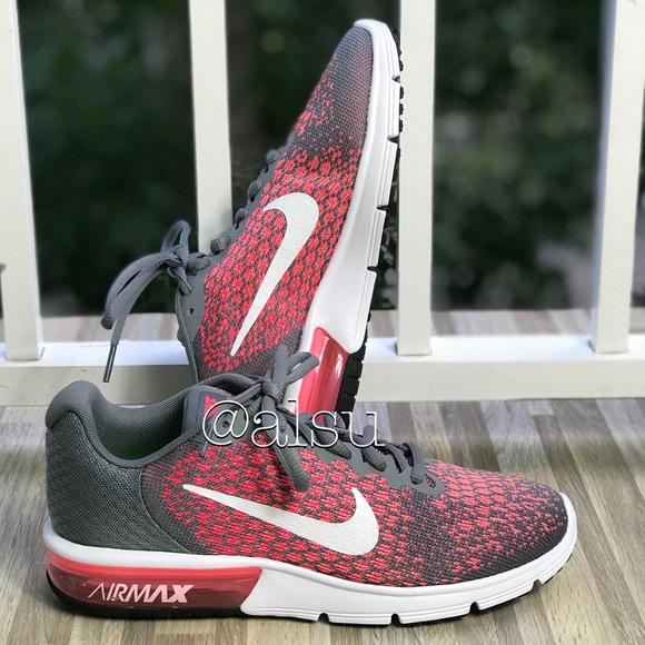 NWT Nike Air Max Sequent 2 Cool Grey W AUTHENTIC - Picture 3 of 7